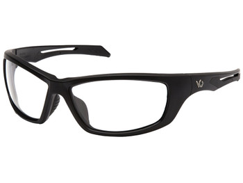 Pyramex VGSB1310T Howitzer Glasses Clear Lens Black Frame