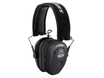 Walker's GWPCRSEM Razor Compact Electronic Muff 23 dB Over the Head Black Polymer Fits Youth/Women