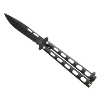 5 Black Butterfly 1095 Powder Coated Spear Point Blade UPC: 730153041154