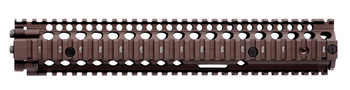 Daniel Defense 0100408001 M4A1 RIS II Handguard 12.25 2Piece FreeFloating Style Made of 6061T6 Aluminum with Flat Dark Earth Anodized Finish  Picatinny Rail for AR15 UPC: 852548002820