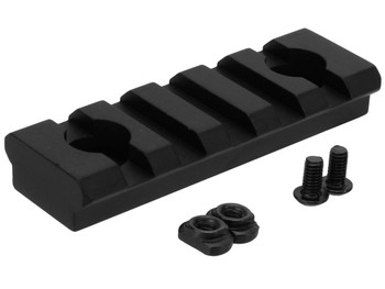 TacFire MAR105S M-LOK Accessory Picatinny Rail 2 3/8" Black Anodized