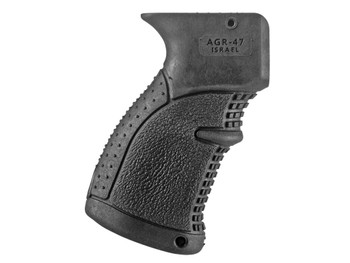 FAB Defense FXAGR47B AGR-47 Ergonomic Rubberized Pistol Grip for AK-47/74/ AKS-74U Krinkov/ ATI Galil Fiberglass Reinforced Black Polymer