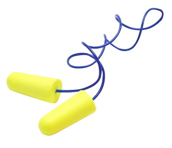 Walker's GWPEPCORDYL Corded Foam Ear Plugs 32 dB In The Ear Yellow Adult 2 Pair                                                                                                                         