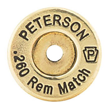 Peterson Brass 260 Remington 50bx UPC: 859449006001