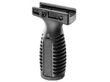 FAB Defense FXTAL4B TL-4 Tactical Vertical Foregrip Ergonomic & Ventilated w/Waterproof Anti Rattle Storage Compartment Black Fiberglass Reinforced Polymer