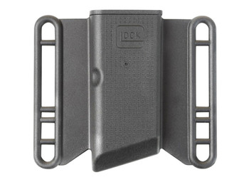 Glock MP033612 Mag Pouch OWB Black Polymer, Belt Slide Mount Up To 2.25" Wide, Fits Glock 42 Magazines Only