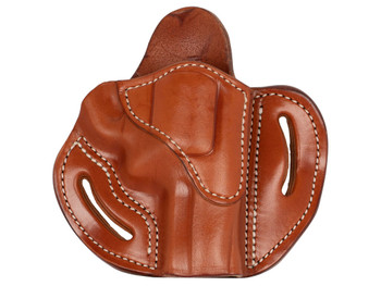1791 Gunleather RVH2SCBRR RVH2S OWB Size 02S Classic Brown Leather Belt Slide Fits S&W K Frame Right Hand