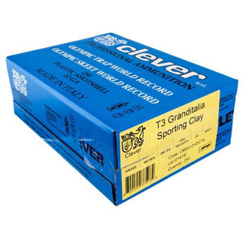 Clever Professional Ammunition Mirage Grand Italia T3 12 Gauge Shotshell Ammunition, 2 3/4 Inch, 1220 FPS, 1 Ounce, #8 Shot - 250 Cartridge Case ( 25 / 10 / 1 )