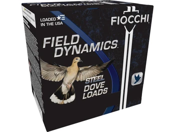 Fiocchi 12DLS187 Field Dynamics Dove & Quail 12Gauge 2.75" 1 1/8oz 7Shot 25 Per Box/10 Case