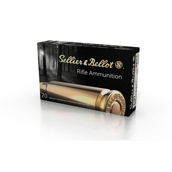 Sellier & Bellot Rifle Hyper Velocity Centerfire Ammunition, 7mm Mauser, Soft Point Cut Through Edge, 173 Grain - 20 Cartridge Box ( 20 / 1 )