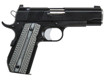 Dan Wesson 01826 V-Bob 45 ACP 8+1 4.25" Stainless Match Grade Barrel, Black Duty Serrated Stainless Steel Slide & Frame w/Beavertail, Black/Gray G10 Grip, Ambidextrous