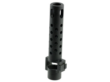 Springfield Armory MA5049 M1A Muzzle Brake Black Steel w/ 5/8"-24 tpi Threads 7.62x51mm NATO
