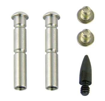 TacFire MAR108SS AntiWalk Pin Set  Silver Stainless Steel AR15 UPC: 811261028203