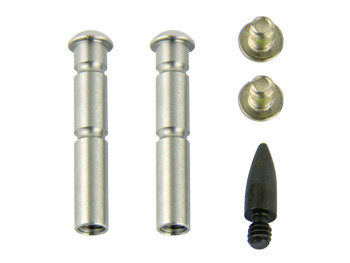 TacFire MAR108SS Anti-Walk Pin Set Silver Stainless Steel AR-15