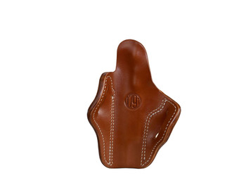 1791 Gunleather ORBH1CBRR BH1 Optic Ready OWB 01 Classic Brown Leather Belt Slide Fits 5" 1911 Right Hand