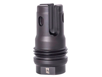 Rugged Suppressor FH010 R3 Flash Mitigation System Black with M18x1.5 Threads & 2.13" OAL for 7.62mm Radiant762, Surge762, Razor762 & Micro30 Suppressors