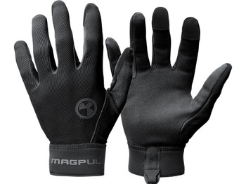 Magpul MAG1109-230 Technical 2.0 Gloves Black Touchscreen Synthetic/Suede Small