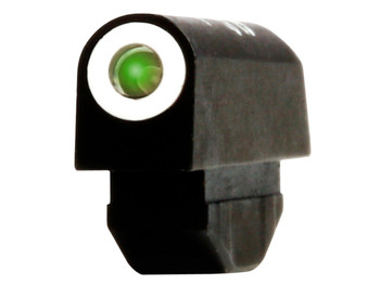 XS Sights RV0001N4 Standard Dot Revolver Front Sight-Smith & Wesson Black | Green Tritium White Outline Front Sight