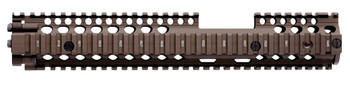 Daniel Defense 0100408030 M4A1 FSP RIS II Handguard 12.25 2Piece FreeFloating Style Made of 6061T6 Aluminum with Flat Dark Earth Anodized Finish  Picatinny Rail for AR15 UPC: 852548002509