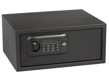 Bulldog BD1035 Digital Laptop Vault Standard Keypad/Key Entry Black Powder Coat Steel 17" x 14.50" x 7.70