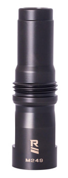 Rugged Suppressor MD001 M249 Muzzle Device Black with 916x24 LH Threads  Dual Taper Locking System for Surge762 Razor762  Micro30 Suppressors UPC: 859383006587