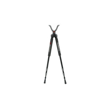 BogPod 1100478 Havoc  Bipod Black Finished Aluminum with Foam Grip Rubber Feet 360 Degree Pan  2150 Vertical Adjustment UPC: 661120418252