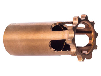 RUGGED SUPPRESSOR OP009 OEM Internal Shoulder Piston Copper 1/2"-28 tpi