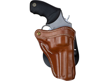 1791 Gunleather PDHR2CBRR RVH2 OWB Classic Brown Leather Paddle Fits Ruger GP100 Right Hand