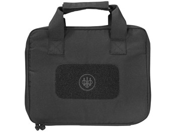 Beretta USA FO471001890999UNI Pistol Case Black 600D Polyester Holds 1 Handgun