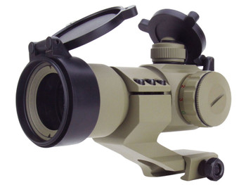 TacFire RD004T 1x30 Dual Illuminated Red/Green Dot Sight Tan 1 x 30 mm 2 MOA Dot