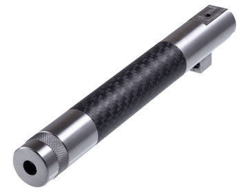 Magnum Research BMBAR7GT Replacement Barrel  22 LR 7 Black Finish Carbon Fiber Material with Suppressor Ready Threading for Browning Buck Mark UPC: 761226089261