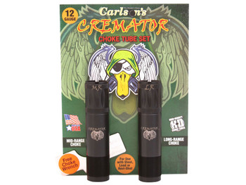 Carlson's Choke Tubes 11622 Cremator Browning Invector Plus 12 Gauge Mid/Long Range Non-Ported 17-4 Stainless Steel
