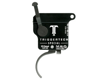 TriggerTech R70SBB13TBC Special Single-Stage Traditional Curved Trigger with 1-3.50 lbs Draw Weight for Remington 700 Right