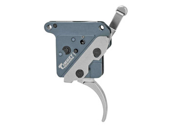 Timney Triggers THEHIT16 Hit Trigger Curved Trigger with 8 oz Draw Weight & Nickel Finish for Remington 700 Right