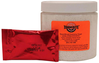 Tannerite 1BR 1 Pound Target Impact Enhancement Explosion White Vapor Centerfire Rifle Firearm 1 lb 4 Targets UPC: 736211088864 Tannerite 1BR 1 Pound Target Impact Enhancement Explosion White Vapor Centerfire Rifle Firearm 1 lb 4 Targets UPC: 736211088864