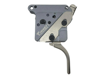 Timney Triggers THEHITST16 Hit Trigger Straight Trigger with 8 oz Draw Weight & Nickel Finish for Remington 700 Right