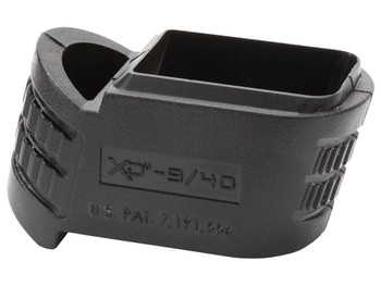 Springfield Armory XDM5003C Backstrap Sleeve made of Polymer with Black Finish & 1 Piece Design for 9mm Luger, 40 S&W Springfield XD-M Compact with #3 Backstrap