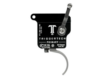 TriggerTech R7LSBS14TBC Primary Single-Stage Traditional Curved Trigger with 1.50-4 lbs Draw Weight for Remington 700 Left