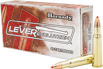 Hornady LEVERevolution Hyper Velocity Centerfire Ammunition, 348 Winchester, Flex Tip eXpanding, 200 Grain - 20 Cartridge Box ( 20 / 1 )