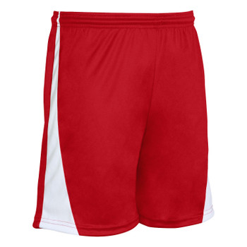 Champro Adult Sweeper Soccer Shorts Scarlet White Large UPC: 752044898180