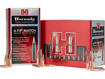 Hornady 33389 A-Tip Match 338 Cal .338 300 gr A Tip Match 100 Per Box/ 10 Case