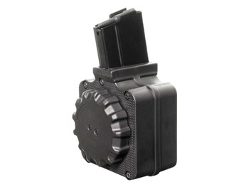 ProMag DRMA2 Standard 50rd Drum 308 Win/7.62x51mm NATO Fits Springfield M1A/M14 Black DuPont Zytel Polymer