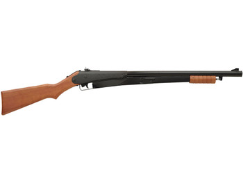 Daisy 25 Model 25 Youth Spring Piston 177 50 Shot Black Smooth Bore Barrel, Black Receiver, Hardwood Stock, Crossbolt Trigger Block Safety