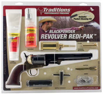 Traditions FRS Navy Revolver, 44 Caliber, Single Action, Revolver