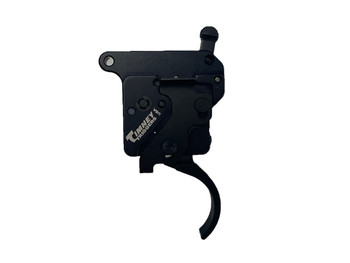 Timney Triggers 521 Featherweight Deluxe Curved Trigger with 3 lbs Draw Weight for Rem Model 7