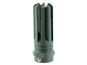 Strike Industries VENOMFH308 Venom Flash Hider Black Steel with 5/8"-24 tpi Threads, 2.16" OAL & 0.862" Diameter for 308 Win, 7.62x51mm NATO AR-Platform
