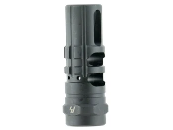 Strike Industries JCOMP2308 JComp Gen 2 Black Steel w/ 5/8"-24 tpi Threads 2.55" OAL 0.87" Diameter 0.34" Diameter 308 Win 7.62x51mm NATO Fits AR-Platform