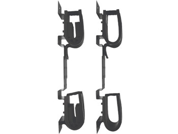 Rugged Gear 10065 Screw Mount Double Hook Black Steel Holds 2 Rifle/Shotgun
