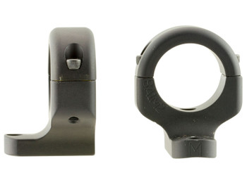 DNZ BW1M2 Game Reaper 2 Scope Mount/Ring Combo Matte Black 1" Browning/Savage