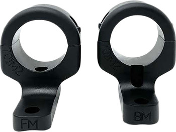 DNZ 701M2 Game Reaper 2 Scope Mount/Ring Combo Matte Black 1" Howa
